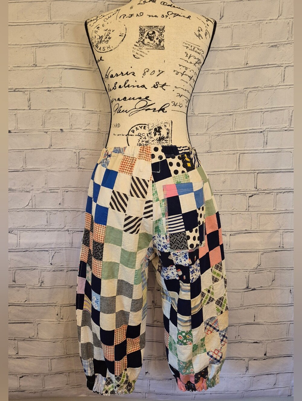 Patchwork Baggy Bloomers - Multicolor